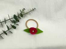 Load image into Gallery viewer, Rose Hair Band - Pink, Blonde Elastic